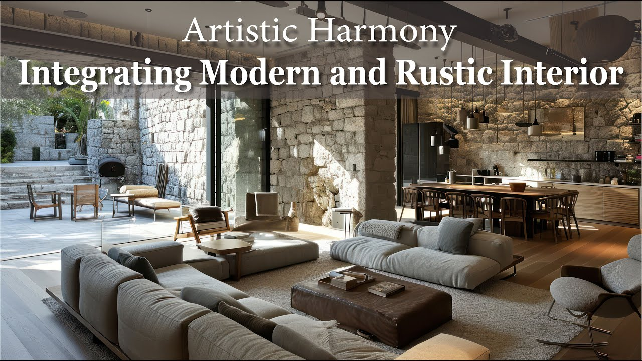 Artistic Harmony: Integrating Modern Art Into Rustic Interiors - Youtube throughout Integrating Contemporary Art into Classic Interior Architecture
