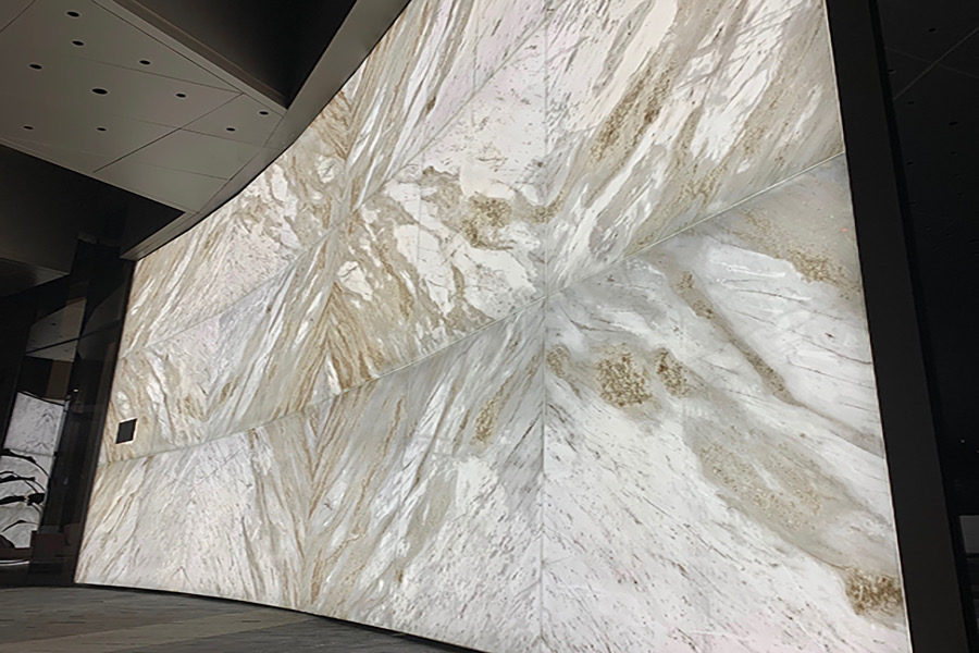 Backlit Onyx Feature Wall | Gpi Design pertaining to How to Select the Perfect Onyx Slab for a Stunning Backlit Feature Wall