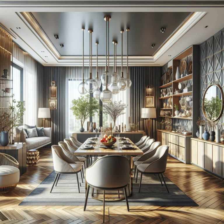 Balancing Function And Style In Modern Dining Rooms: Expert Tips ... throughout Expert Tips for Balancing Function and Style in Each Space