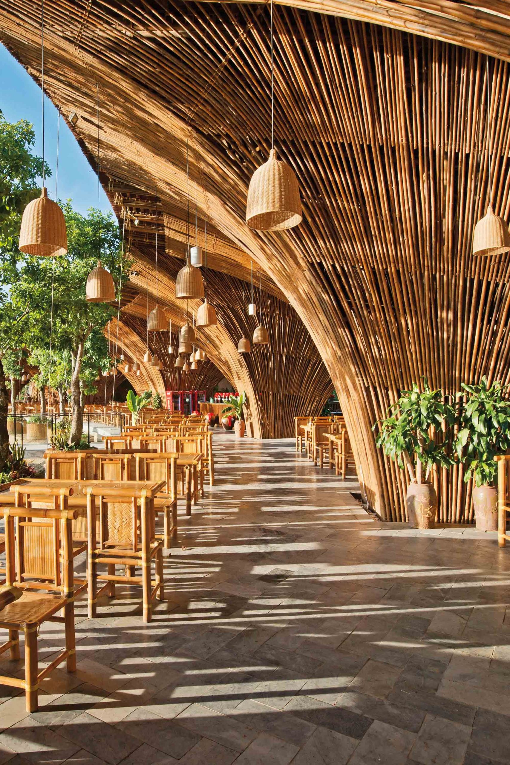 Bamboo Concrete Interior with regard to What Architects Are Saying About the Shift Toward Sustainable Bamboo Interiors