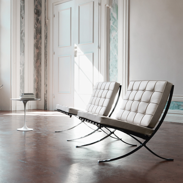 Barcelona® Chair | Knoll inside Barcelona Chair Interior Style