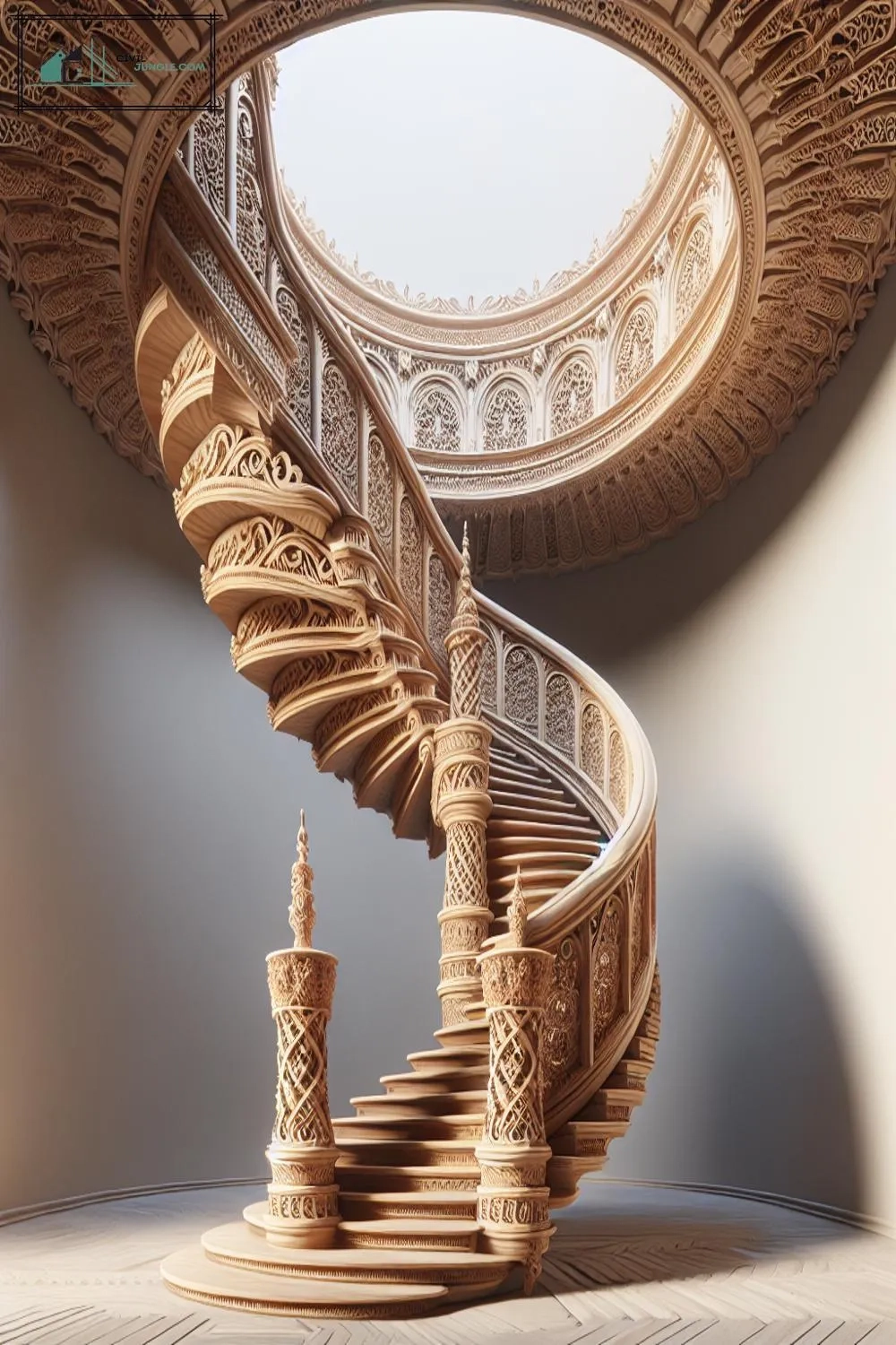 Beautiful Spiral Staircase Design Ideas You Will Love intended for The Art of Crafting Spiral Staircases That Define Space and Ambiance