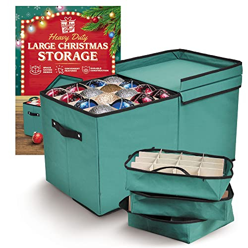 Best Ornament Storage Box At Damon Larmon Blog regarding Christmas Ornament Storage Box