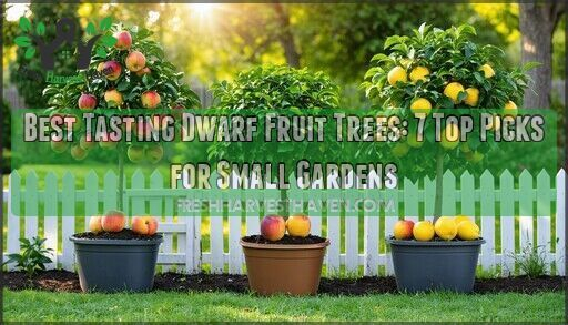 Best Tasting Dwarf Fruit Trees: 7 Top Picks For Small Gardens inside Why Dwarf Fruit Trees Make the Perfect Space Saving Garden Boundary