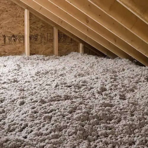 Blown Cellulose - Colonial Insulation throughout Blow In Insulation Attic