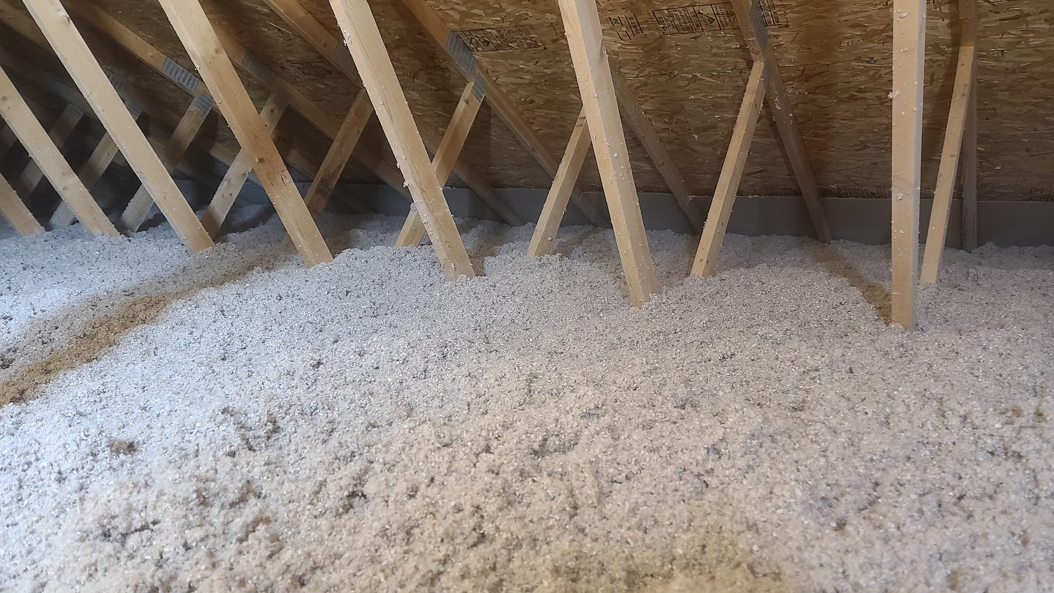Blown Cellulose Insulation — Raptor Renovation throughout The Real Cost of DIY Blown-In Cellulose Insulation for Your Attic This Year