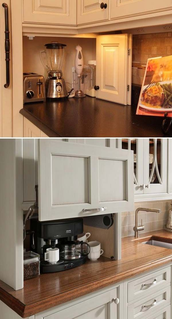 Build A Diy-Friendly Appliance Garage To Help You Get Rid Of A ... throughout How Appliance Garages Solve the Countertop Clutter Crisis in 2026