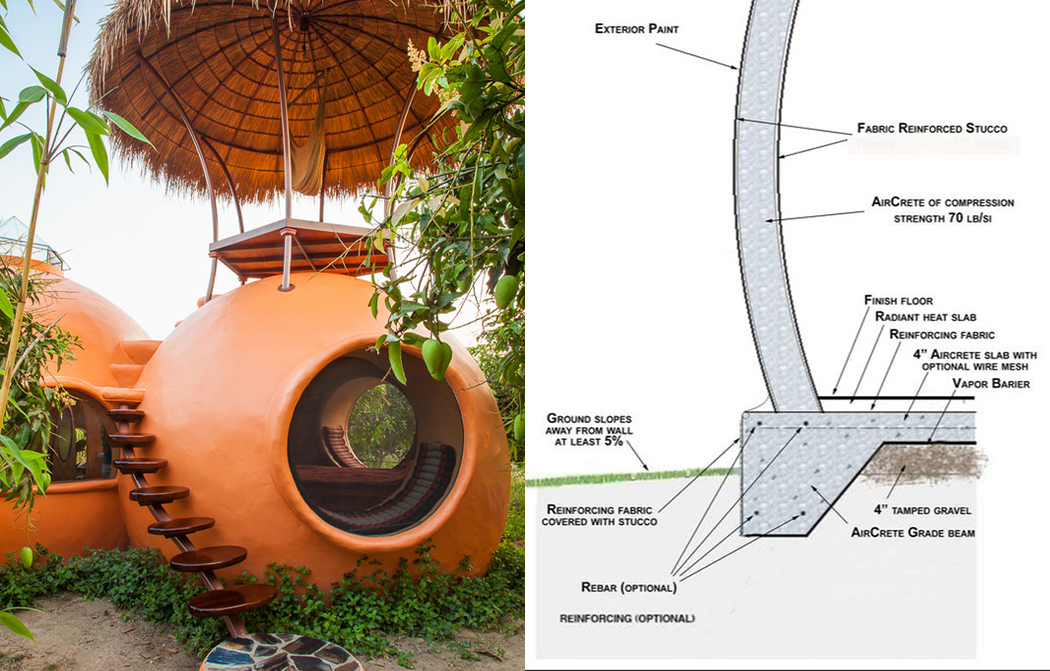 Building An Air Crete Dome Home Aircrete Domes Make Affordable Off within Why Aircrete Domes Are the Smart Choice for Off-Grid Living