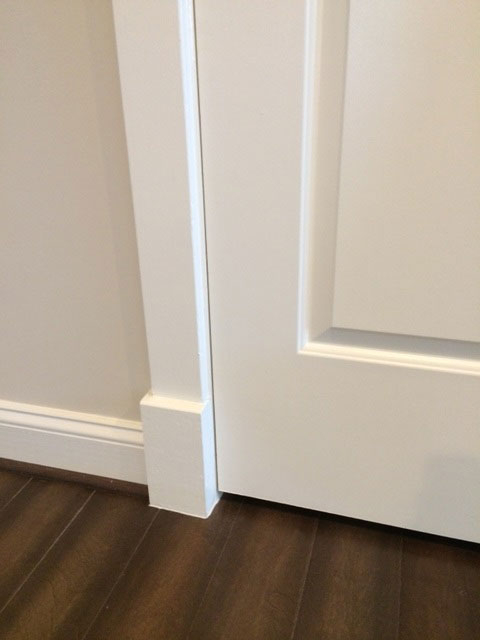 Building Your Own Custom Home Series Part Xx: Trim And Paint | Ndi for Why Plinth Blocks Are the Secret to Professional Looking Door Trim in 2026