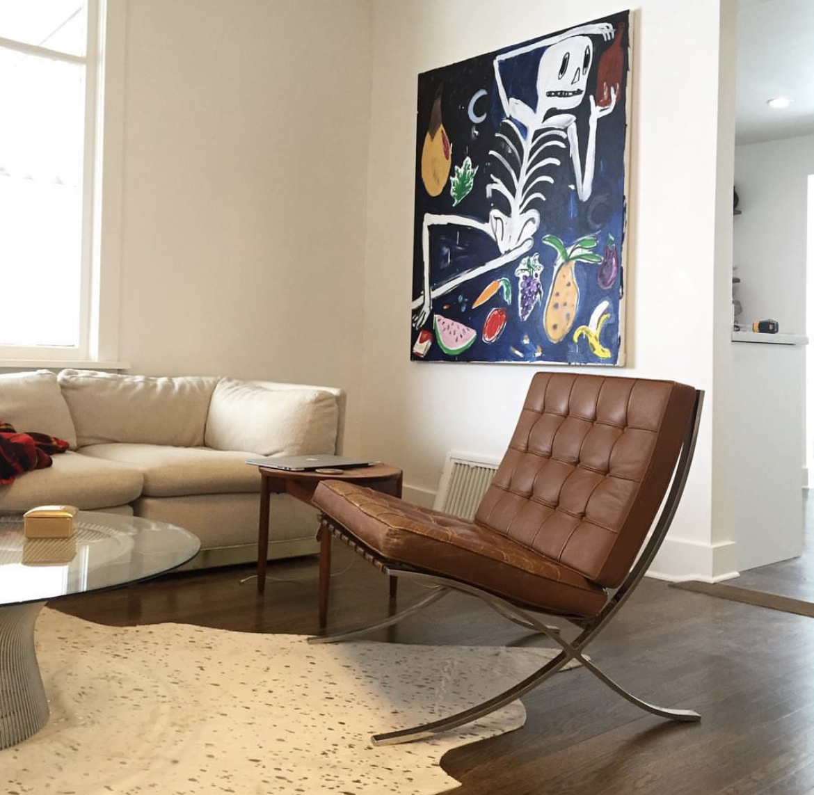 Chairs That Shaped Modern Furniture Design - Home & Texture for Styling a Barcelona Chair Without Looking Like a Showroom Display