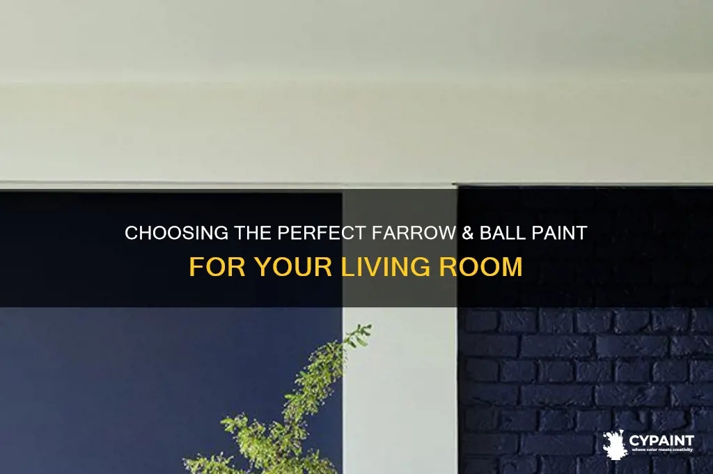 Choosing The Perfect Farrow &amp;amp; Ball Paint For Your Living Room | Cypaint for Farrow And Ball Paint Colors