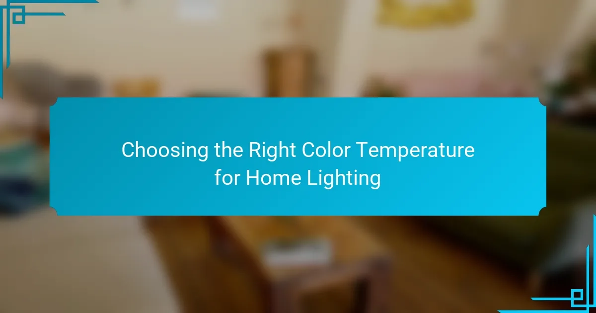 Choosing The Right Color Temperature For Home Lighting ... inside Garage Lighting Led Workshop