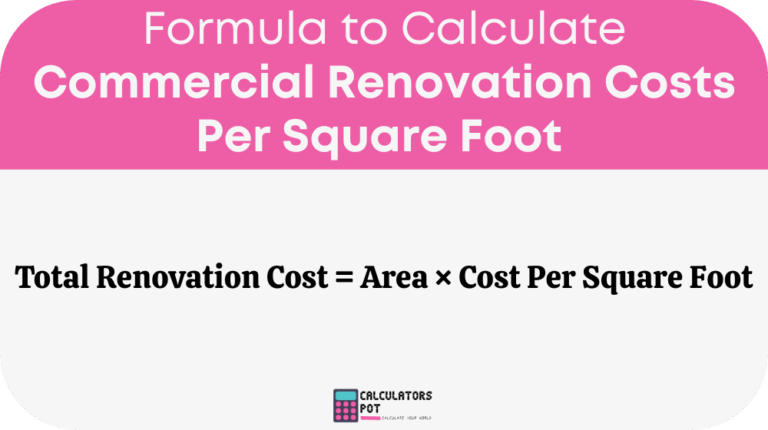 Commercial Renovation Costs Per Square Foot Calculator inside Paris Apartment Renovation Cost