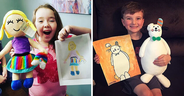 Company That Turns Drawings Into Stuffed Animals | The Tube intended for Stuffed Animal Storage Net