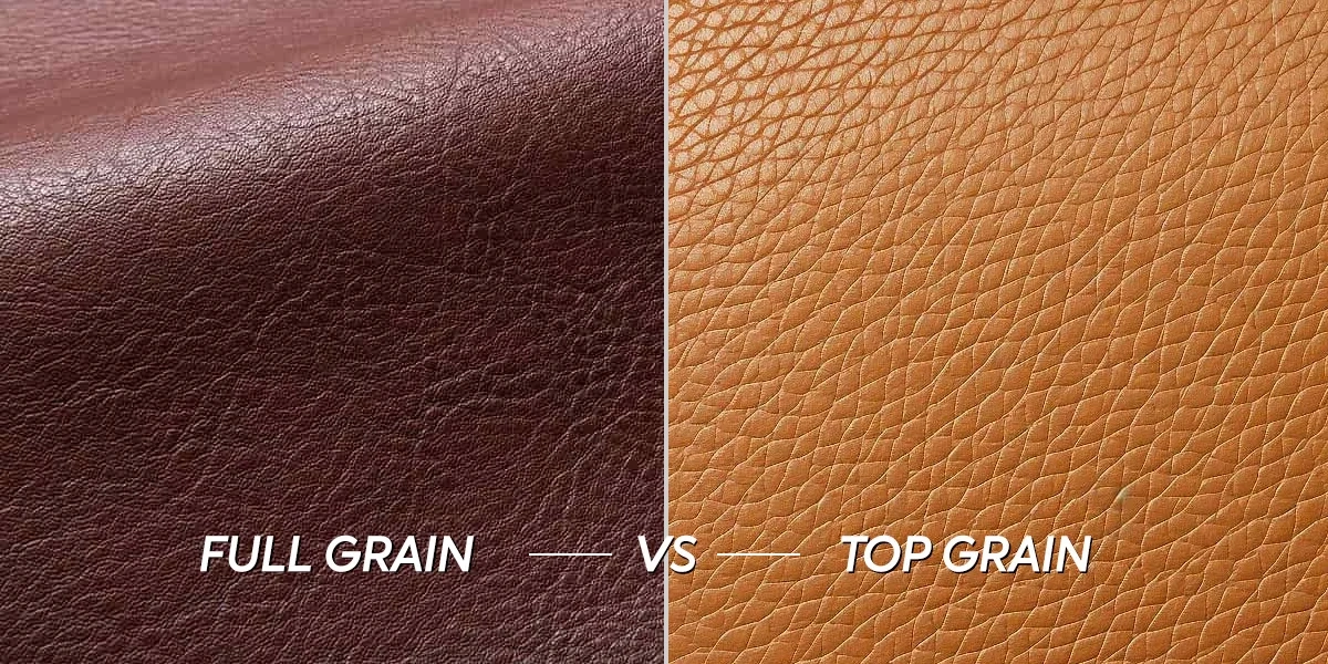 Comparing Full-Grain Leather Vs Top-Grain Leather inside Top Grain Leather Care