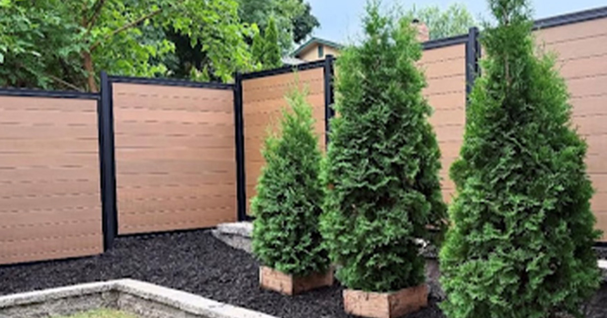 Composite Vs. Wood Fence Infill: Which Lasts Longer? - Fencetrac inside Composite or Wood Fencing Which One Actually Lasts Longer