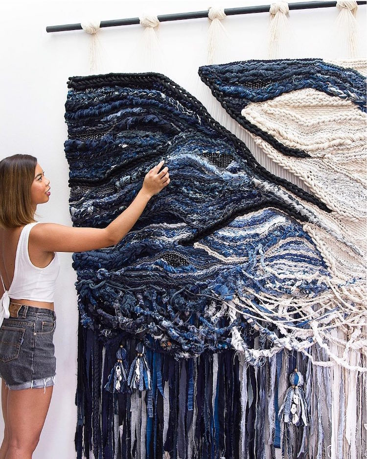 Contemporary Fiber Art for Textile Wall Art Trends