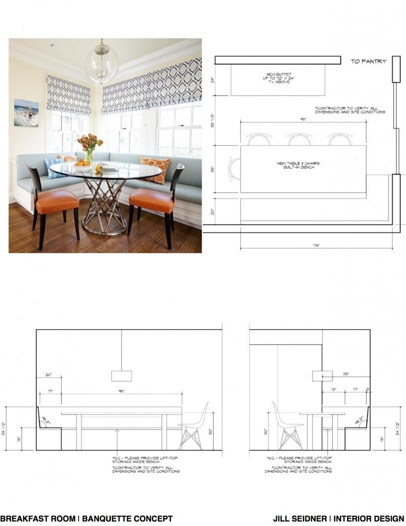 Corner Banquette Dimensions At Dustin Richards Blog pertaining to Banquette Seating Dimensions