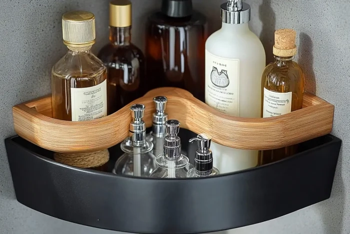 Corner Shower Caddy For Efficient Bathroom Storage throughout Shower Caddy Organization