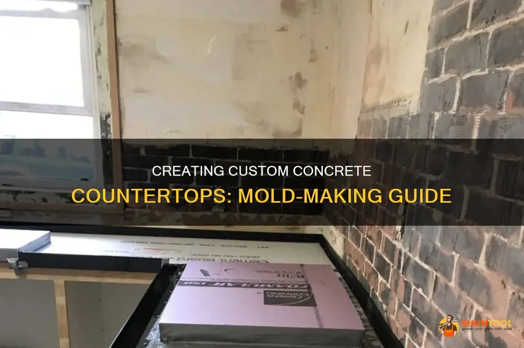 Creating Custom Concrete Countertops: Mold-Making Guide | Shuntool intended for Concrete Countertop Diy