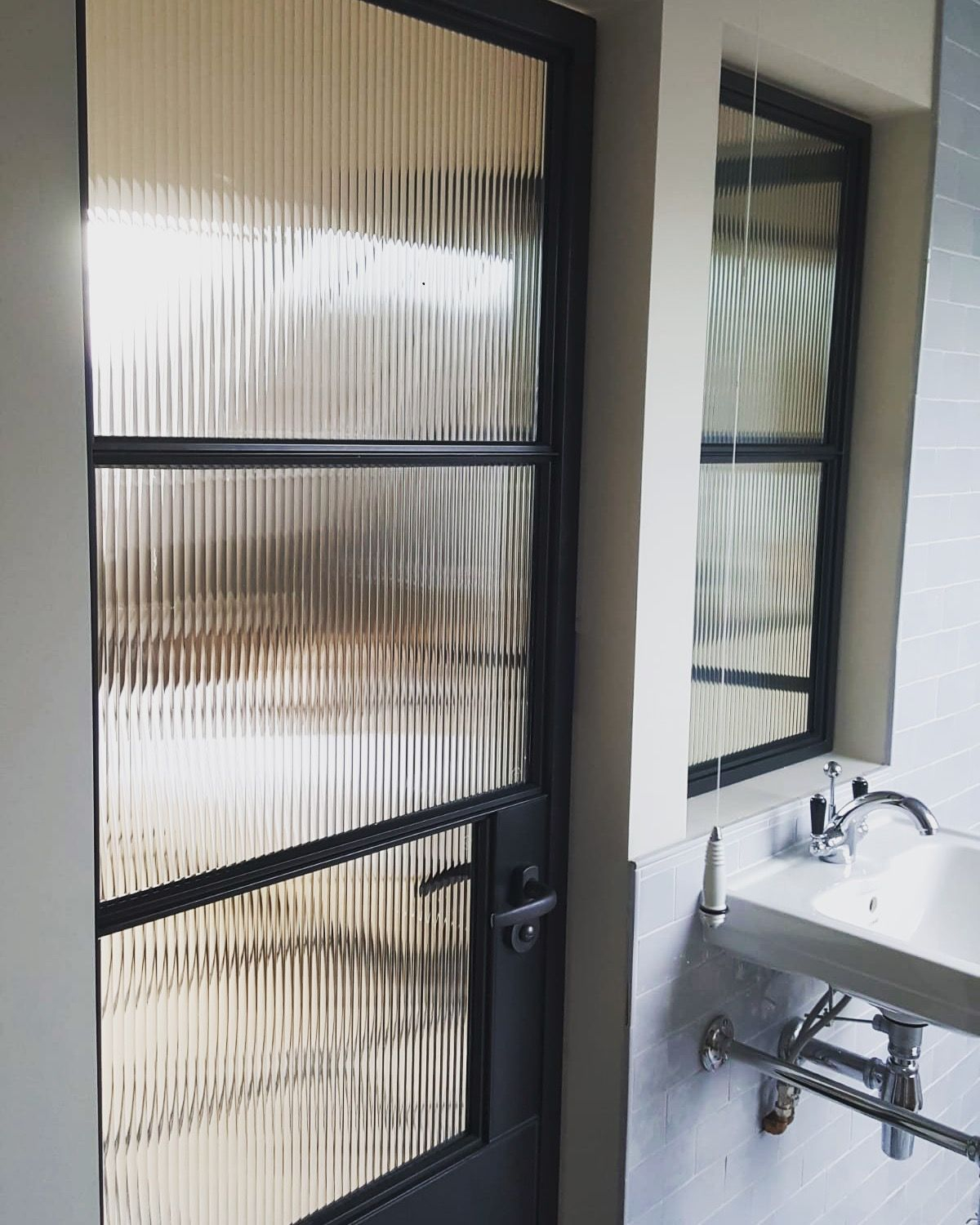 Cross Reed, Reeded And Ribbed Glass - Design Plus London | Reeded Glass ... for Reeded Glass Shower Door