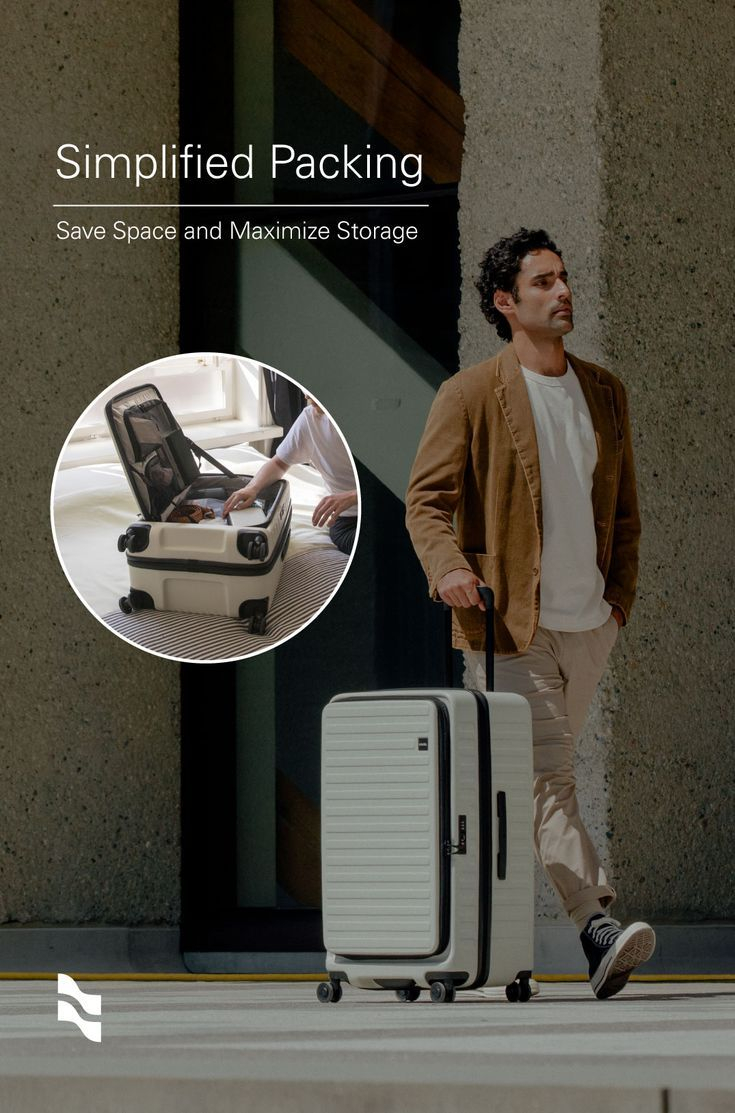 Cubo Luggage Collection | Smart Travel Suitcases By Lojel | Luggage ... with Luggage Storage Organizer