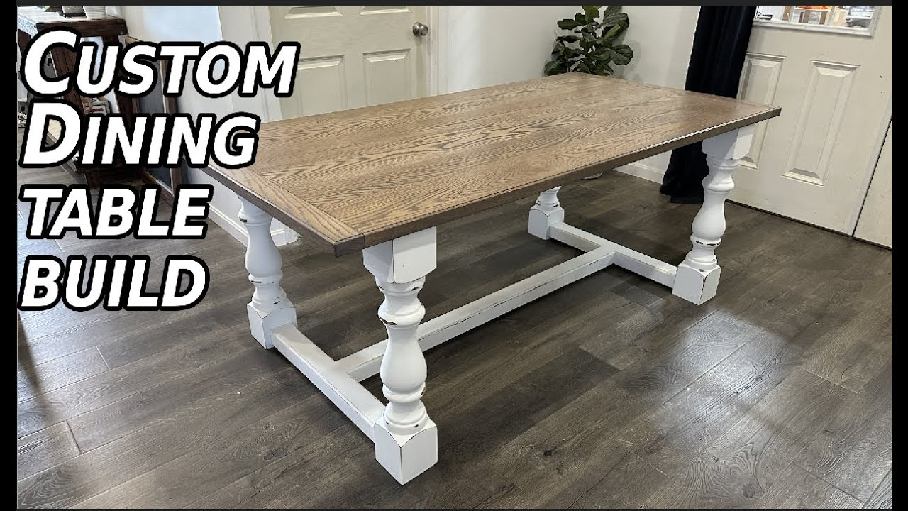 Custom Dining Table Build || How To Woodworking || How To Build A Table ... within The Hidden Costs of Custom Dining Tables and How to Budget Wisely