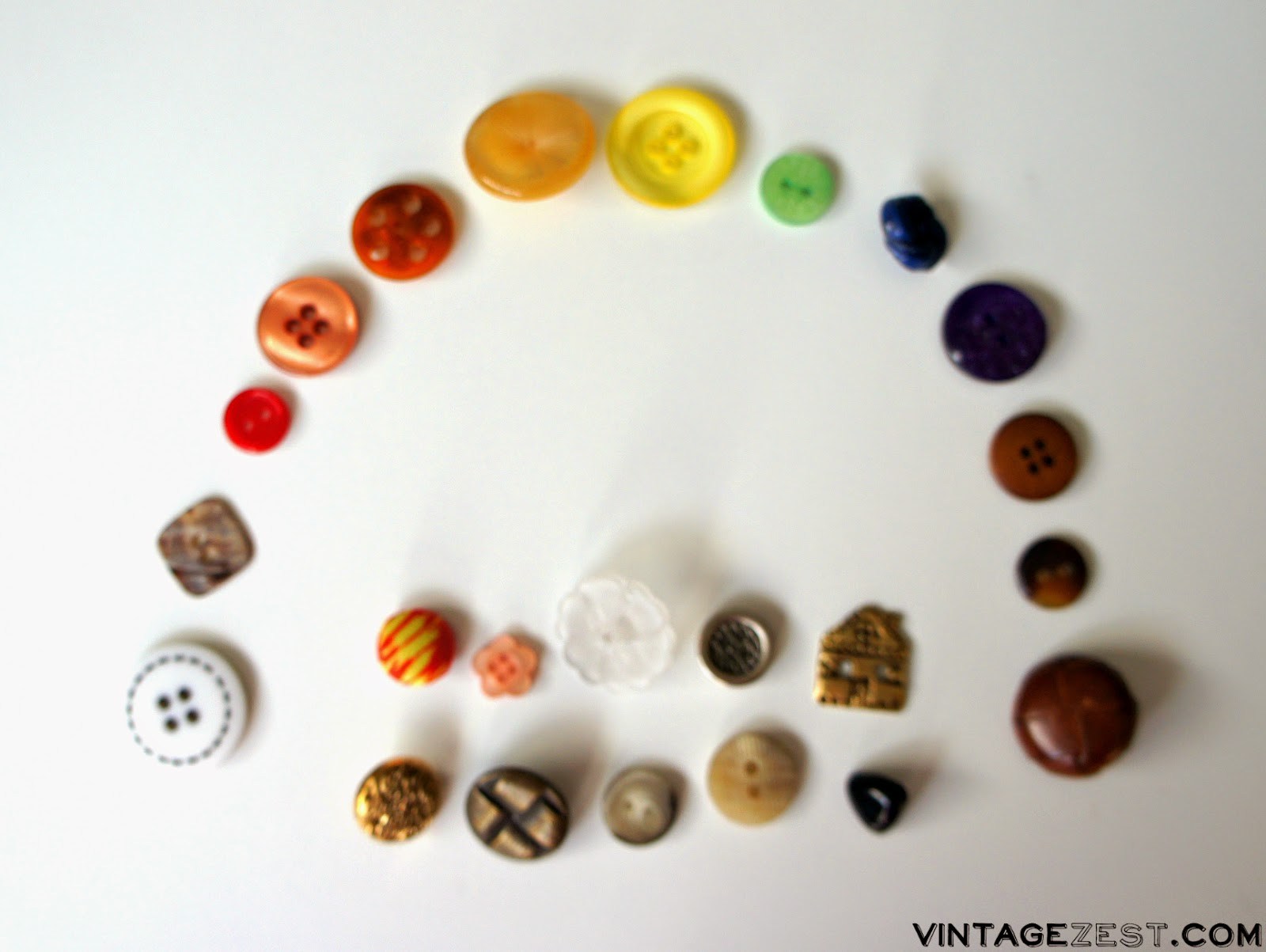 (Cute As A) Button Organization ~ Diane&amp;#039;s Vintage Zest! with The Secret to Organizing Vintage Buttons Without Losing Their Charm