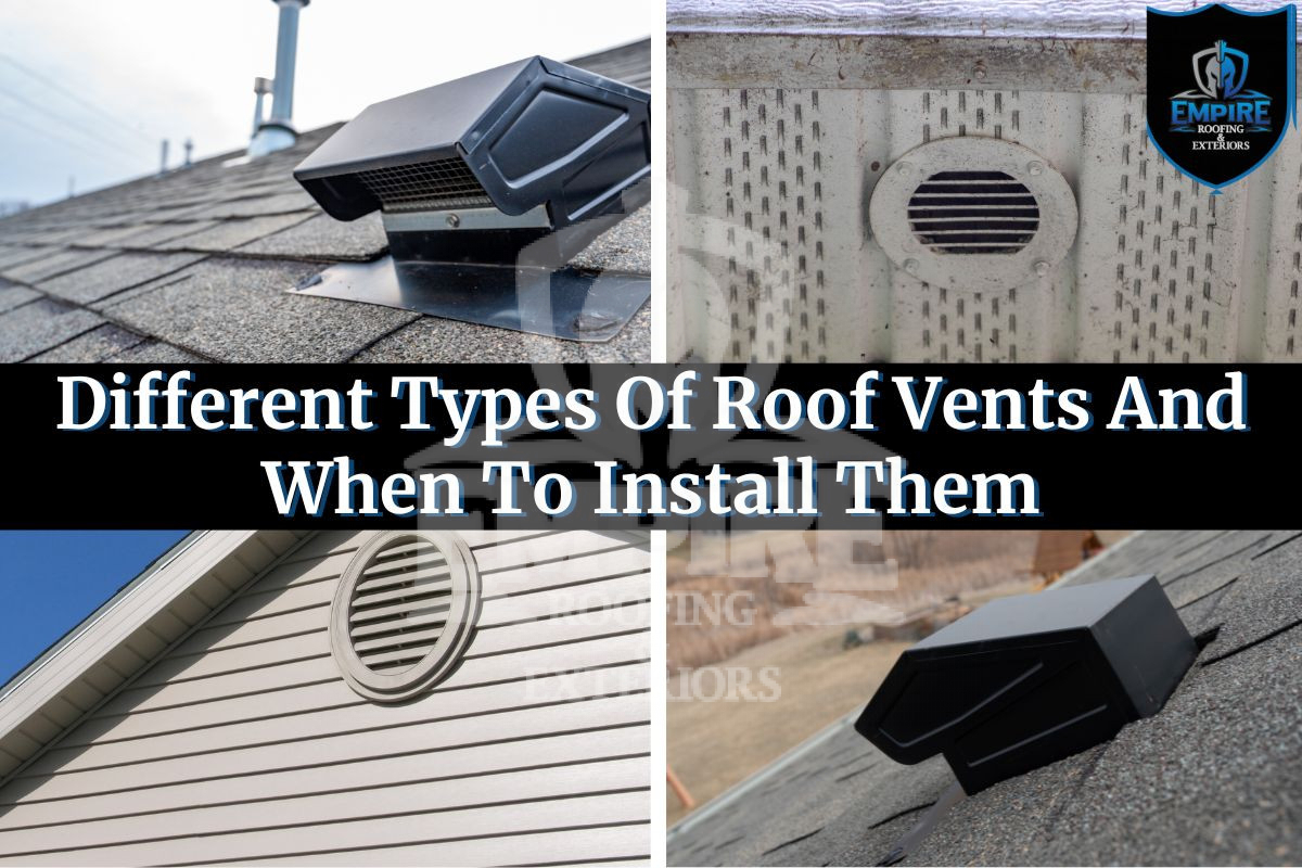 Different Types Of Roof Vents And When To Install Them throughout Install Range Hood Vent
