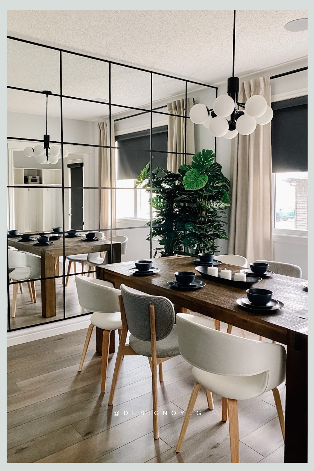 Dining Room Mirrored Wall At Joanne Magana Blog inside Dining Room Wall Decor Ideas