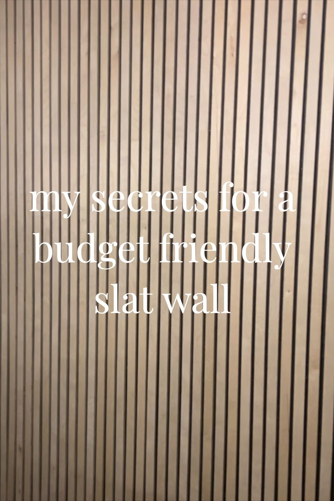 Diy Budget Friendly Slat Walls – Artofit pertaining to The Real Cost of Installing Wood Slat Walls and How to Budget Wisely