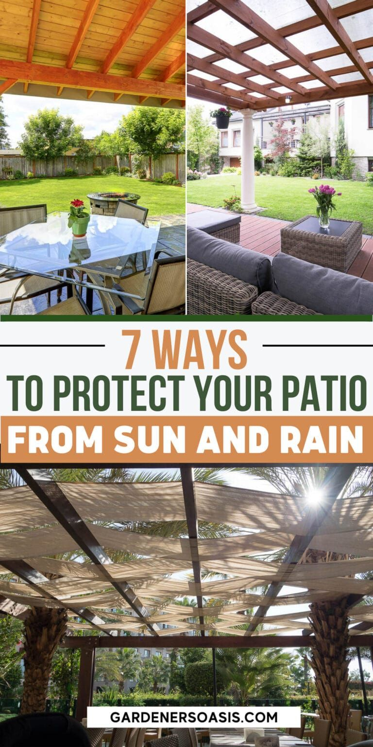 Diy Pergola Cover Ideas 7 Ways To Protect Your Patio From Sun And Rain ... regarding The Ultimate Guide to Protecting Your Outdoor Furniture from Rain and Sun