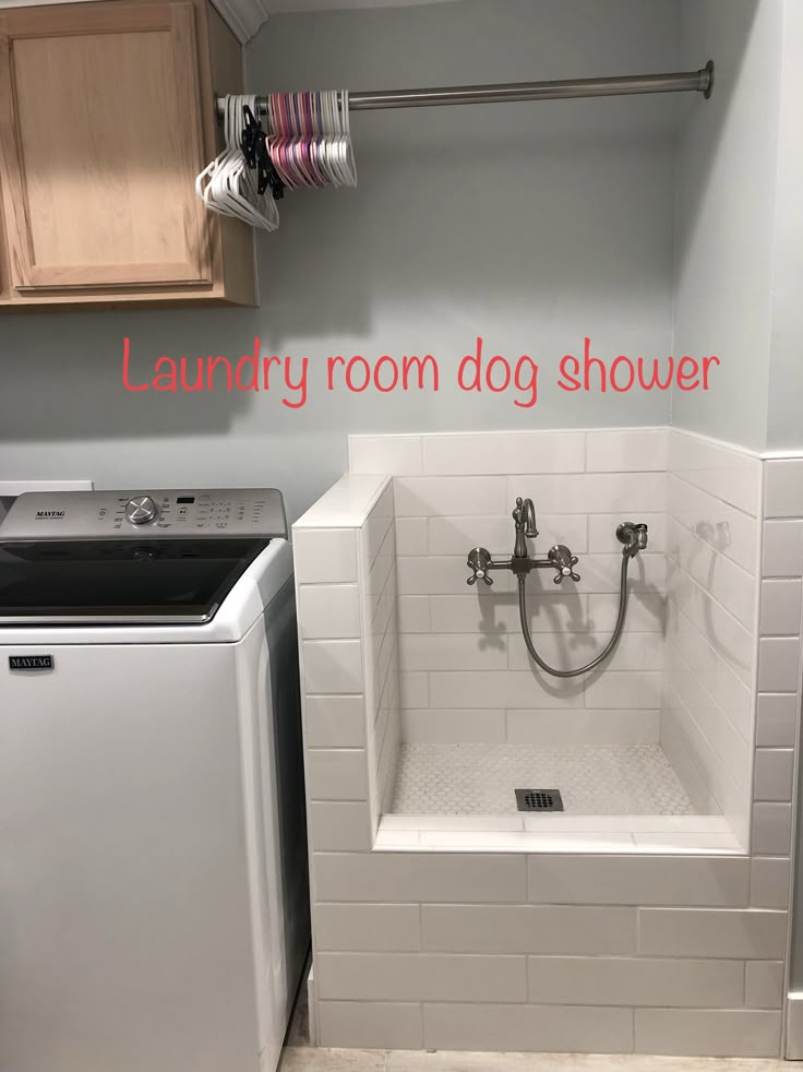 Dog Shower | Laundry Room Diy, Laundry Room Renovation, Laundry Room Sink throughout Pet Wash Station Laundry Room