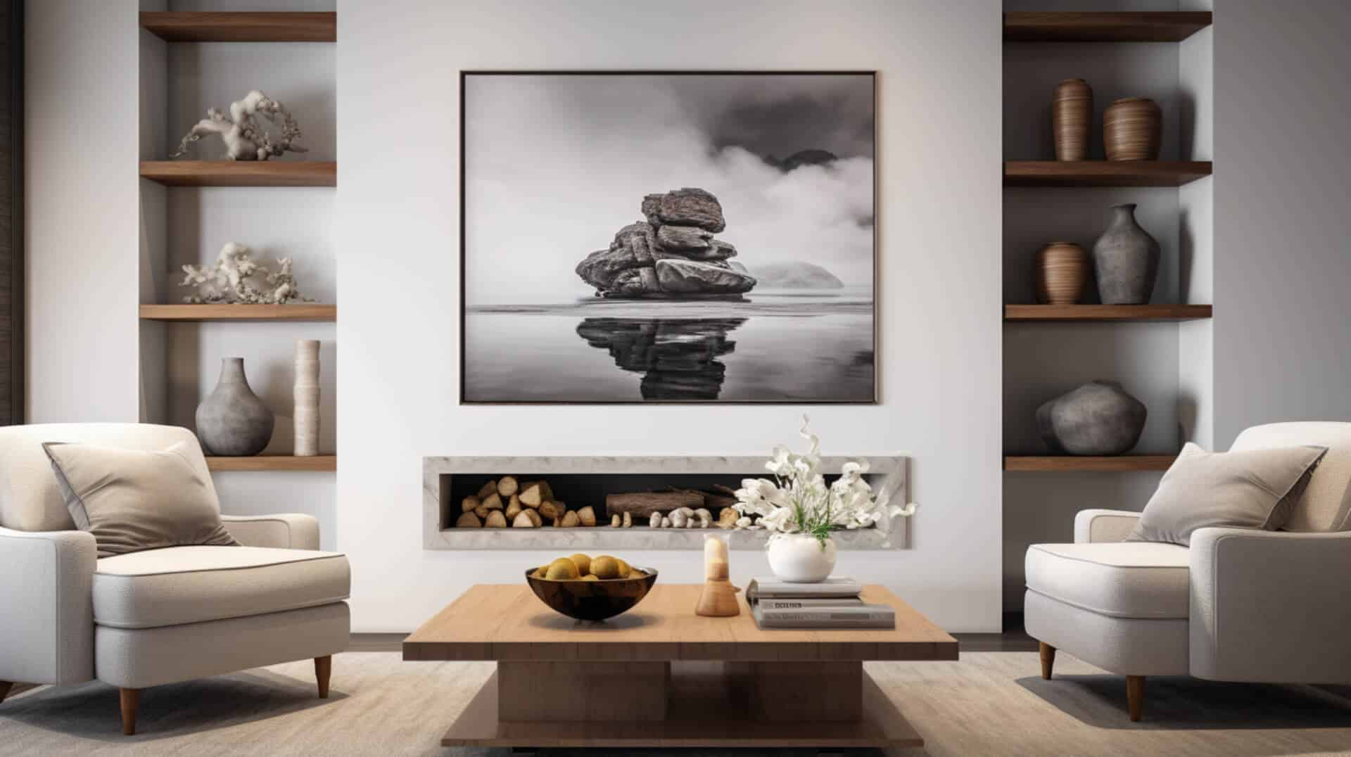 Dream Big Transform Your Living Room Walls With These 10 Modern Decor ... pertaining to Transforming Your Living Room with Handcrafted Cast Stone Details