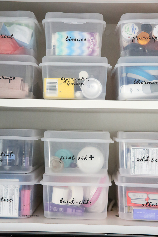 Easy Tips For Medicine Cabinet Organization - The Idea Room throughout What to keep and what to toss when organizing your medicine cabinet this year