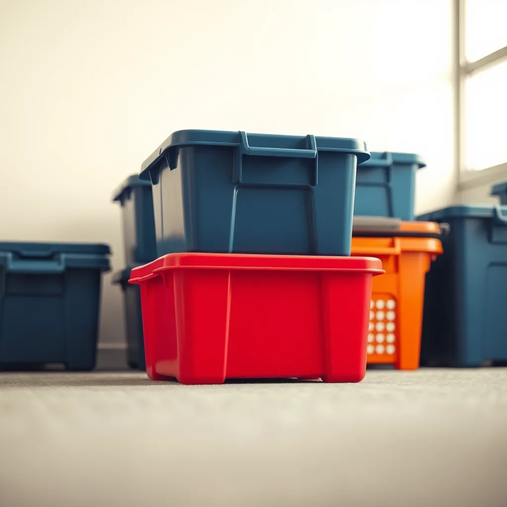 Exploring Bulk Plastic Storage Bins For Effective Organization in Bulk Food Shopping Zero Waste