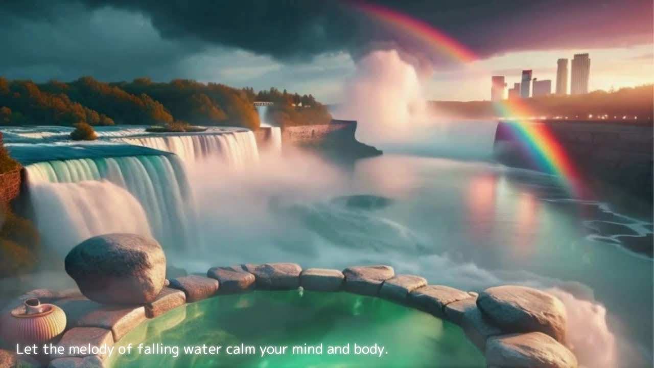 🌊 Let The Melody Of Falling Water Calm Your Mind And Body. 🌈 - Youtube intended for The Sensory Science of Why Falling Water Calms the Human Mind