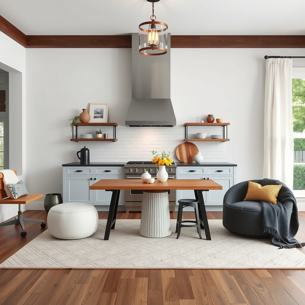 Farmhouse-Modern Blend: The Look Everyone’s Saving This Year (Tips ... within From Rustic Farmhouse to Modern Minimalist Finding the Right Bench Style for Your Home