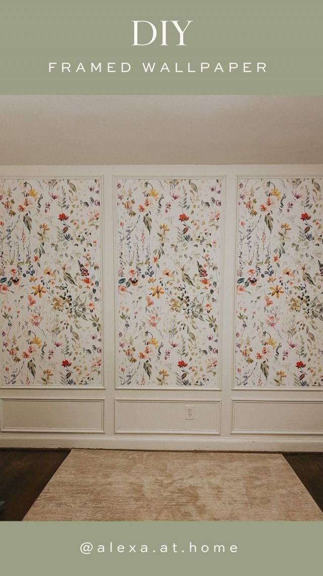 Framed Wallpaper Panels Diy At Abigail Chambers Blog intended for Install Wallpaper Panel