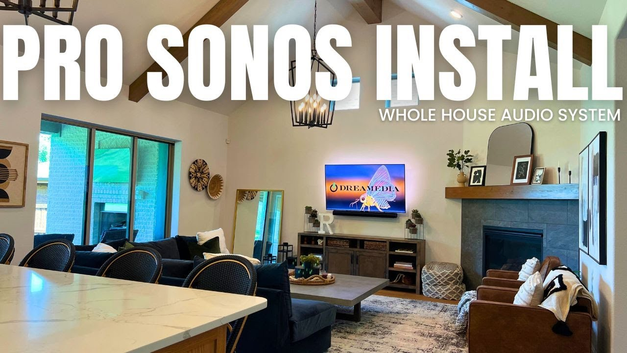 Full Install Whole Home Pro Audio Sonos System - Mckinney, Texas - Youtube in Heos Multi Room System