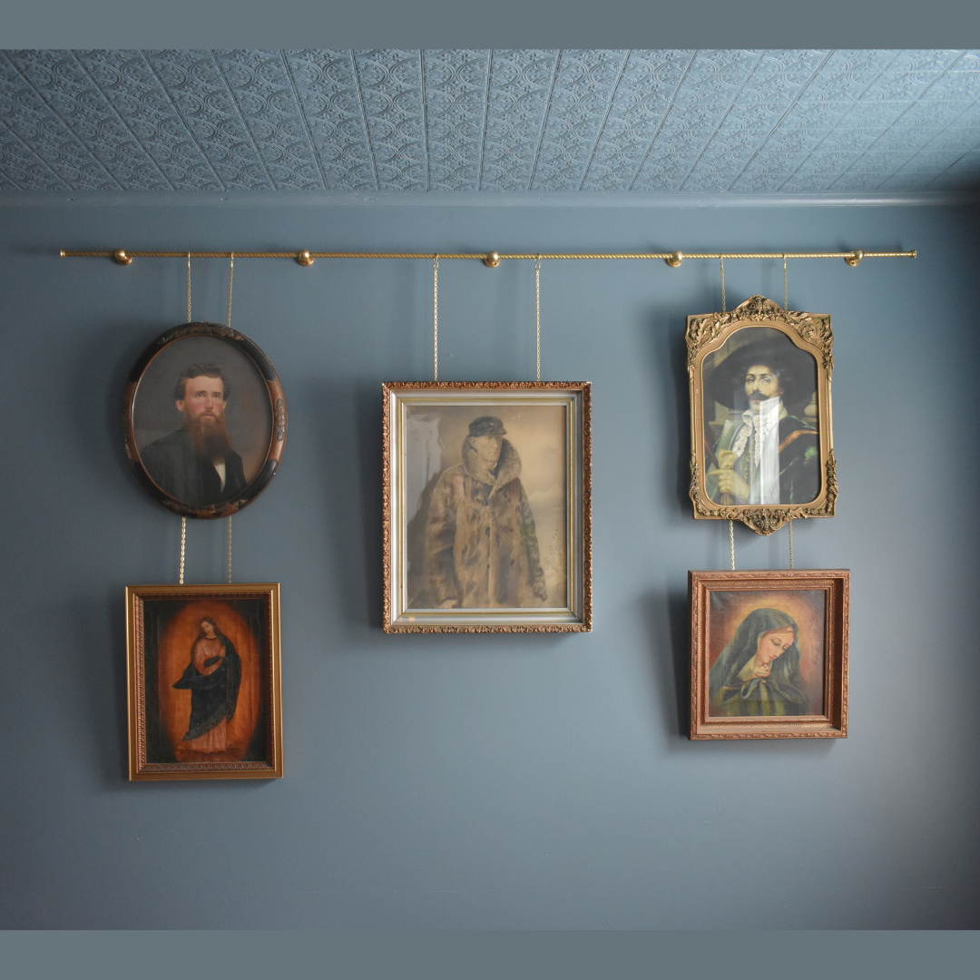 Gallery Wall Picture Rail – Artofit with The Secret to Flexible Gallery Walls Using Vintage Inspired Picture Rails