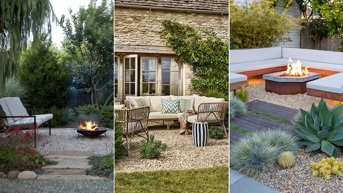 Gravel Patio Ideas: 12 Ways To Create A Chic Seating Area | Homes And ... within Best Material For Outdoor Patio