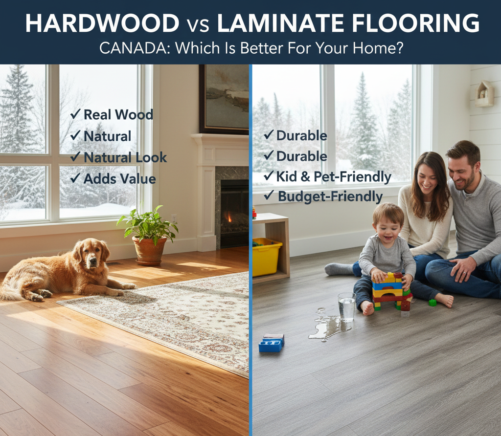 Hardwood Vs Laminate Flooring: Canada 2025 Comparison Guide throughout Hardwood vs Laminate in 2026 What Homeowners Actually Regret After Installation