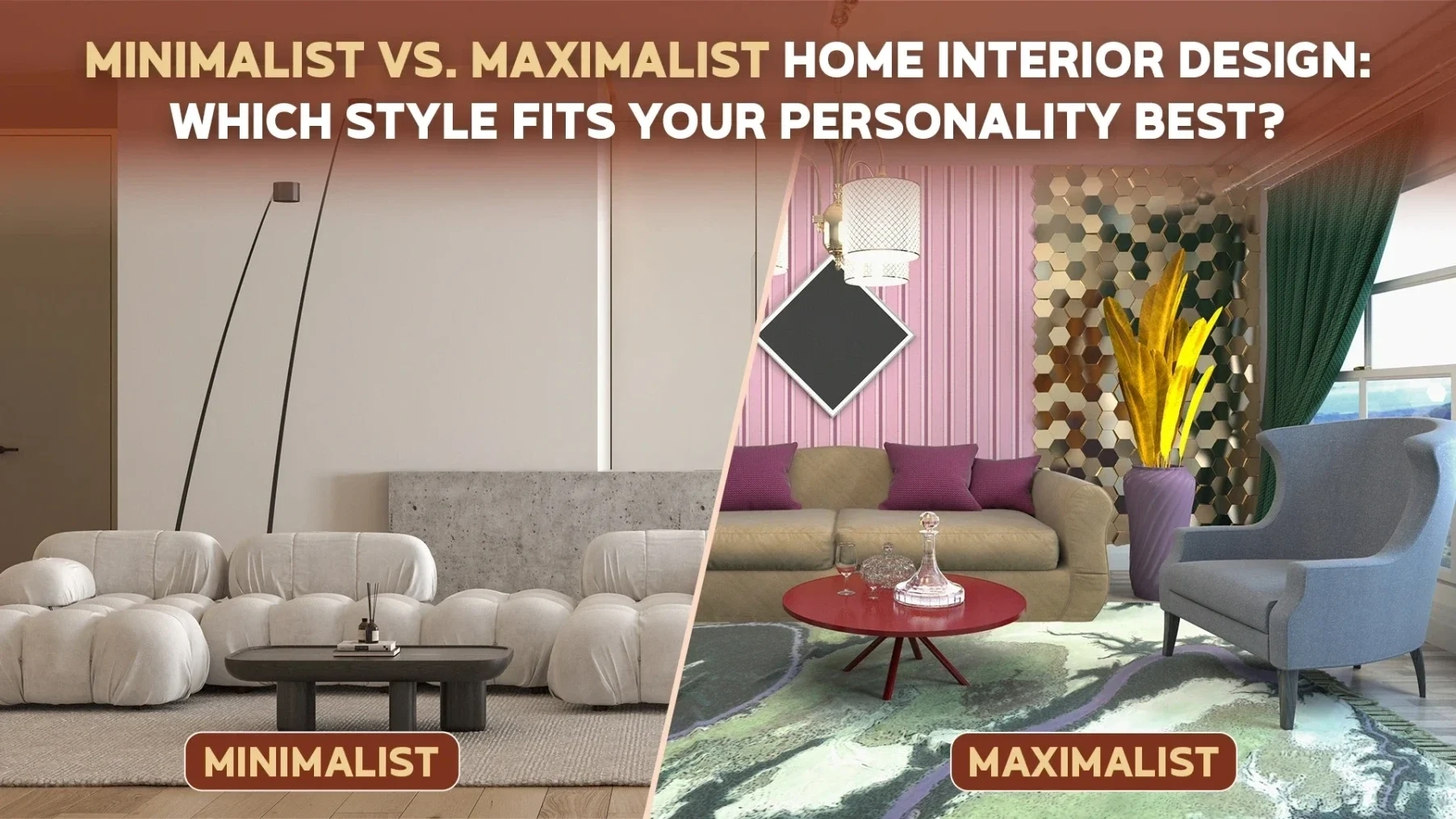 Home Interior Design: Minimalist Vs Maximalist – Fresh Pick intended for Can You Be a Minimalist and a Maximalist at the Same Time