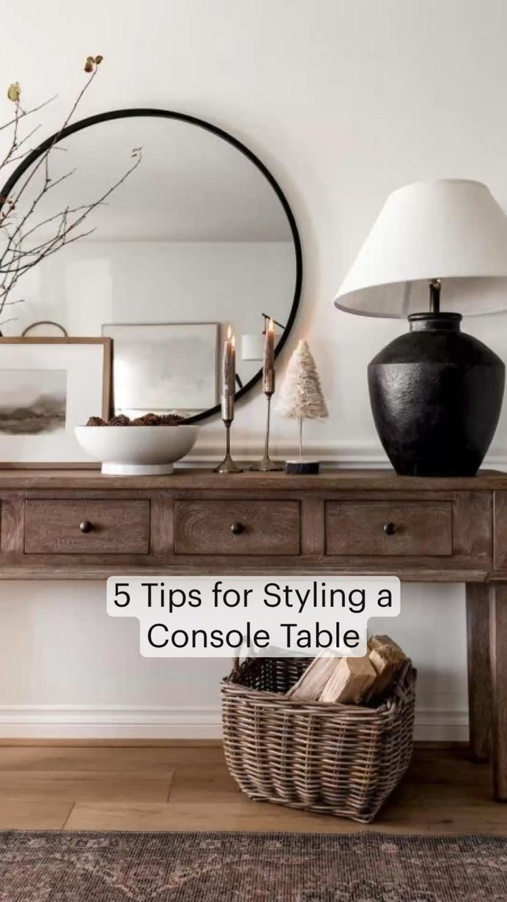 How Do You Style A Console Table At Nathan Lozano Blog regarding How to Style a Console Table with Personality and Balance in 2026