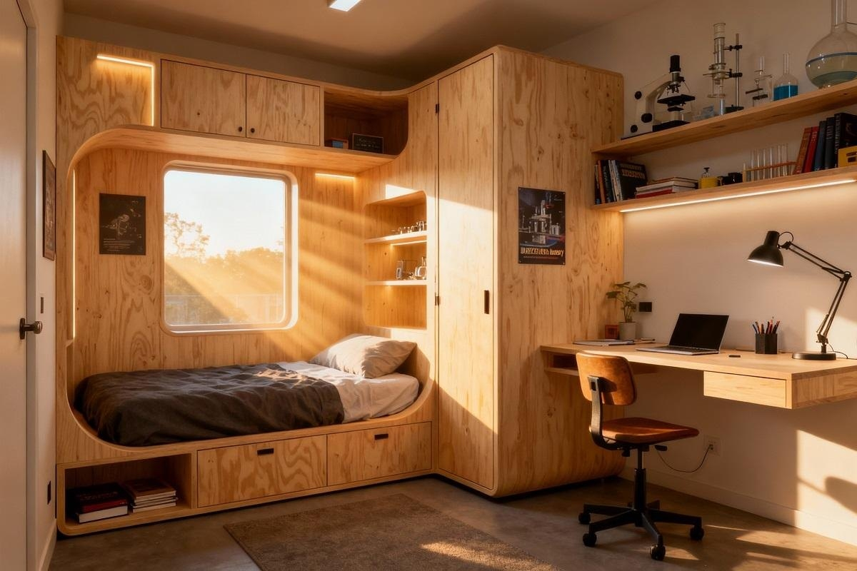 How Flexible Furniture Solutions Attract Modern Students for Teenager Bedroom Design Study