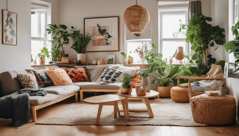 How To Blend Scandinavian And Bohemian Styles For A Fresh Look ... inside Practical Ways to Merge Scandinavian Functionality with Bohemian Soul