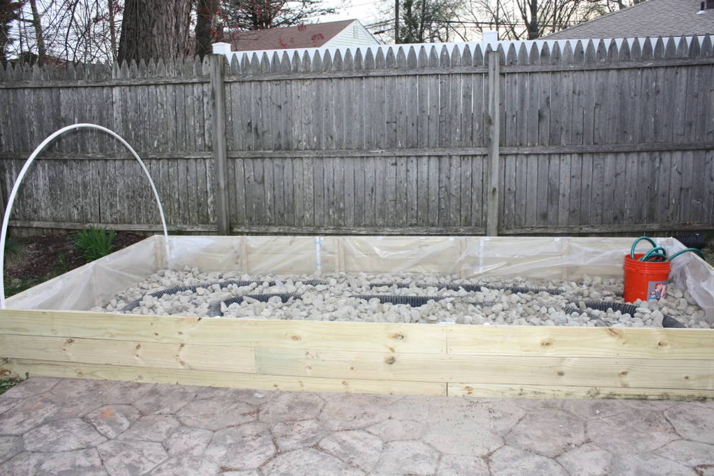 How To Build A Self-Watering Raised Bed Wicking Garden - Solar Living Savvy with Build a Self-Watering Raised Bed That Mimics Nature’s Groundwater