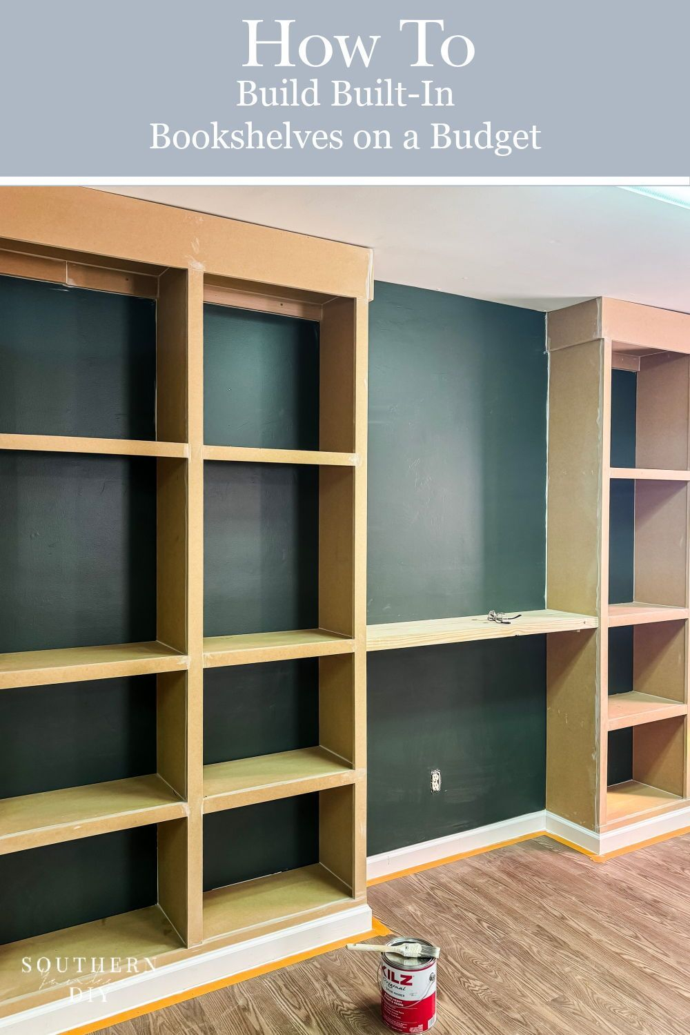 How To Build Built In Bookshelves On A Budget : - How Can This intended for Custom Built In Bookshelves Cost