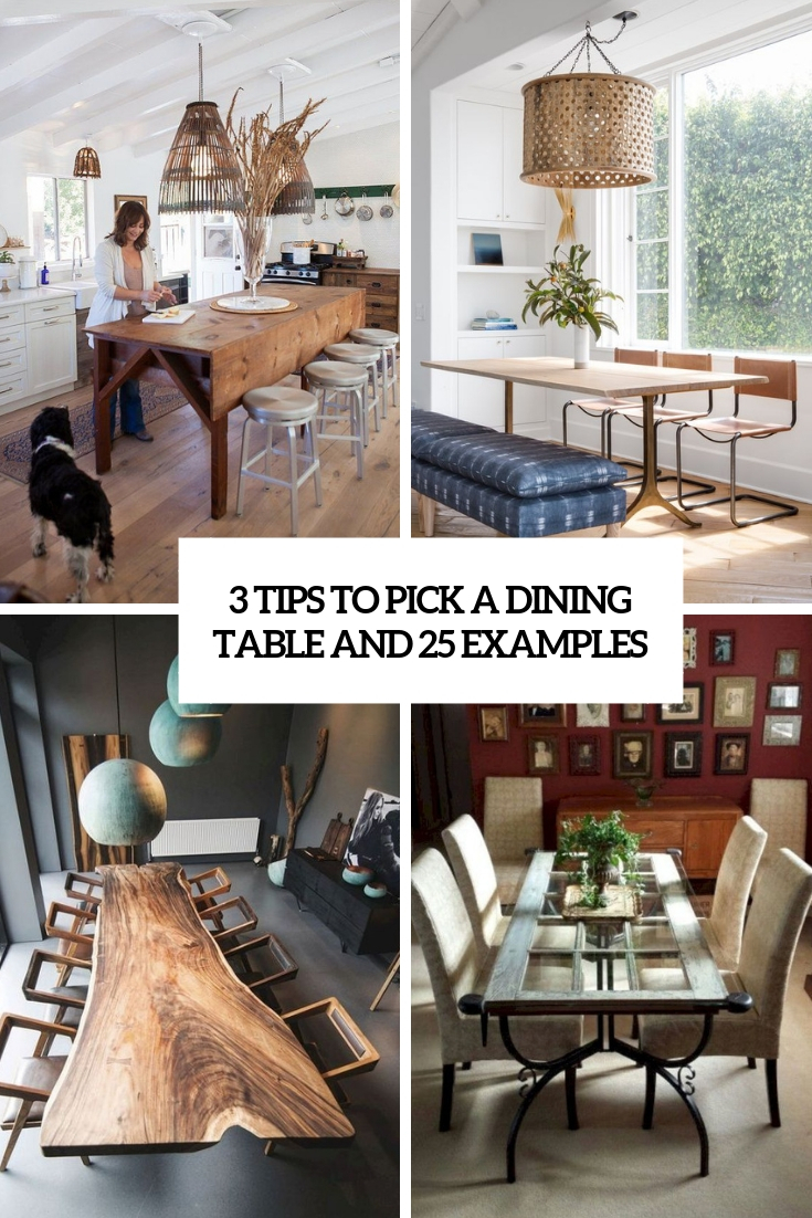How To Choose A Dining Table with regard to Extendable Dining Table For Small Space